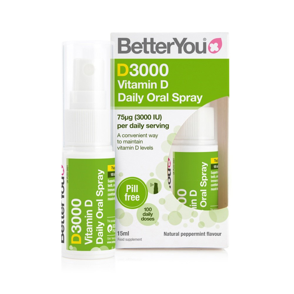 BETTER YOU - D3000 Daily Oral Spray - 15ml
